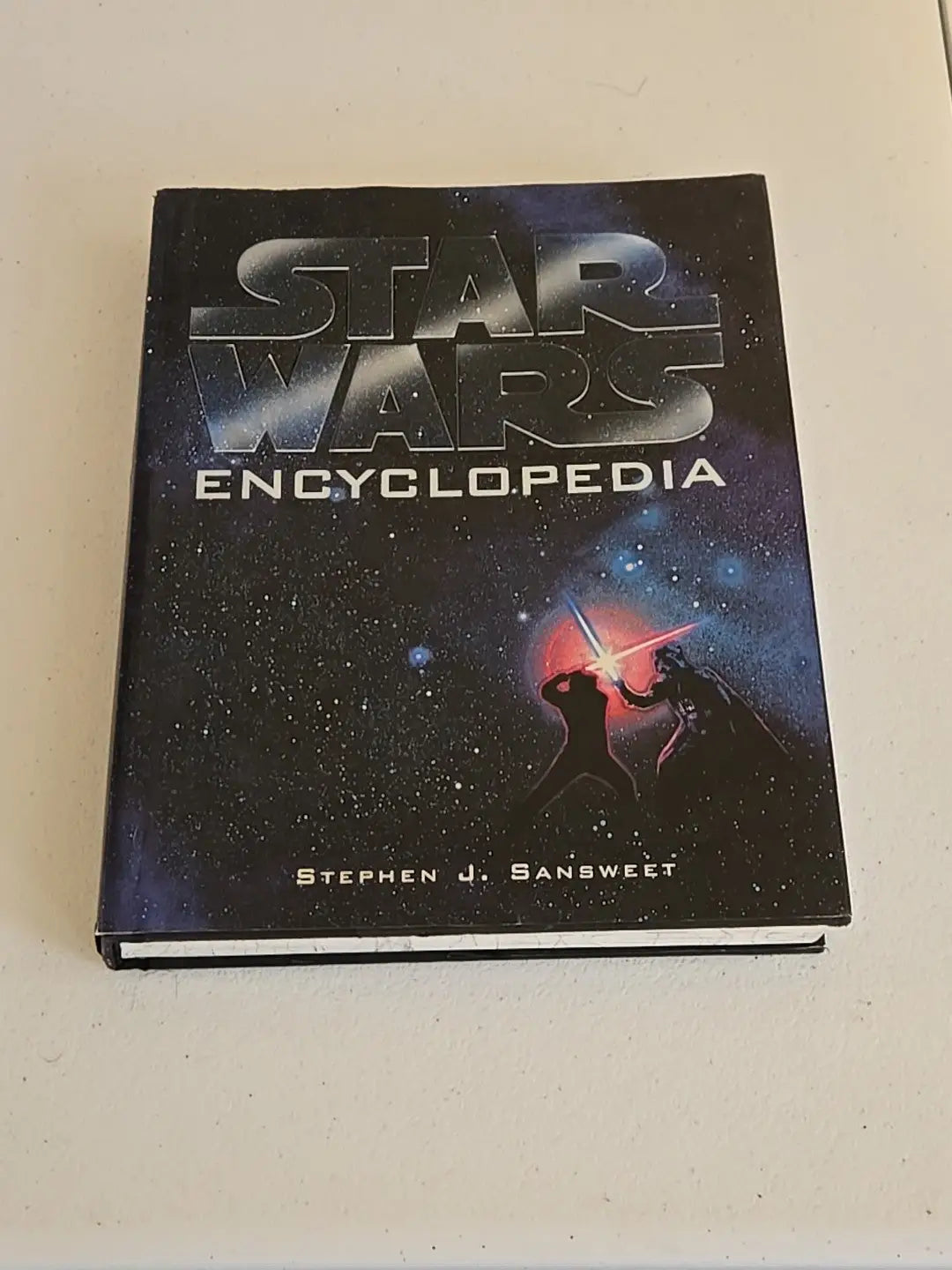 Star Wars Encyclopedia by Sansweet (1998 Hardcover) Used - Entertainment Memorabilia