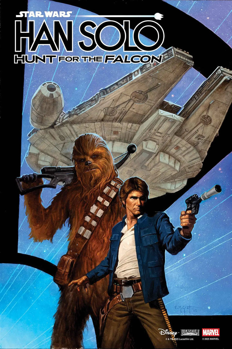 Star Wars: Han Solo Hunt For The Falcon #4 E.M. Gist Variant - Comic Book