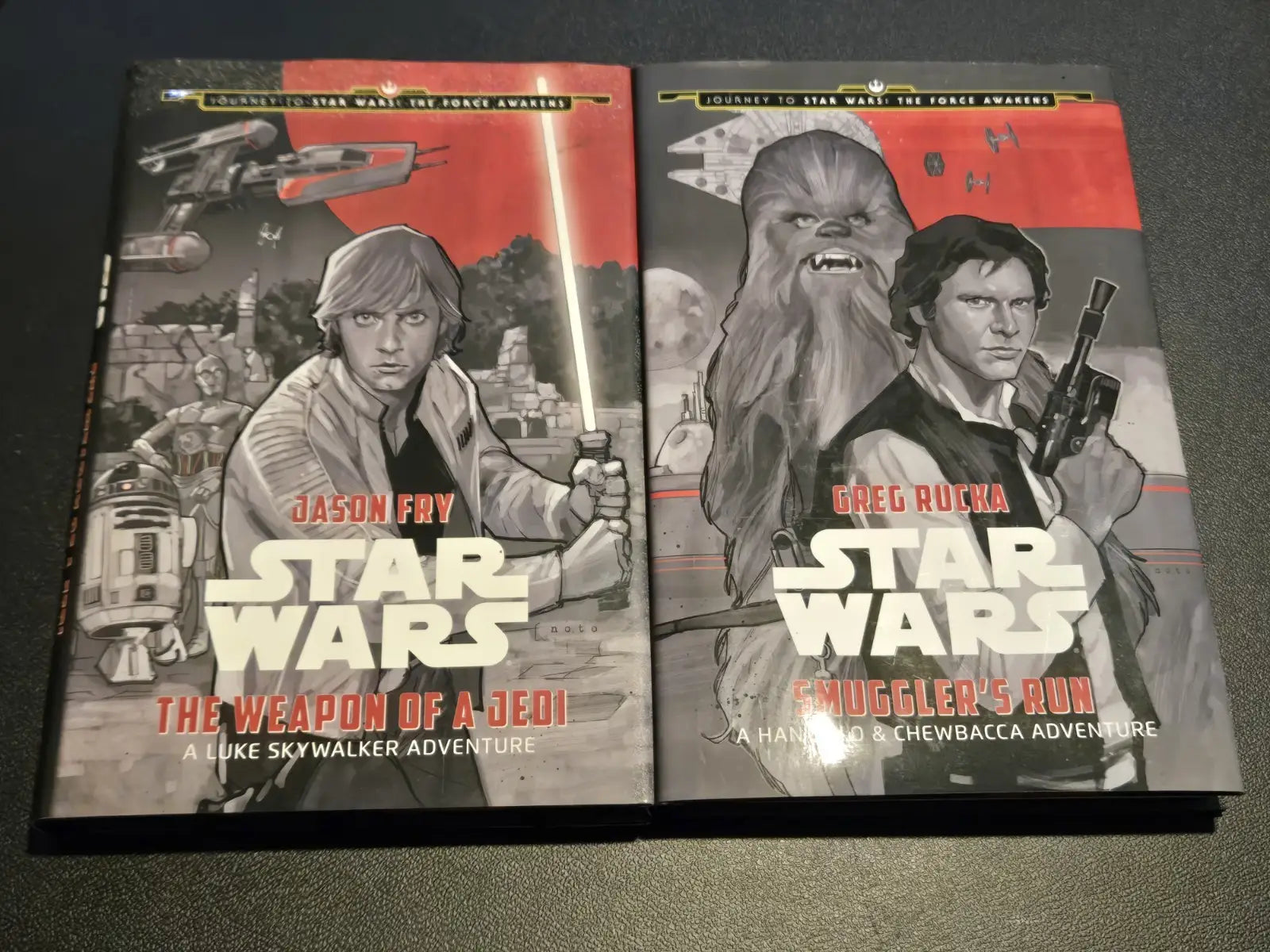 Star Wars Hardcover Books Lot of 2: Weapon of a Jedi & Smuggler’s Run - Other