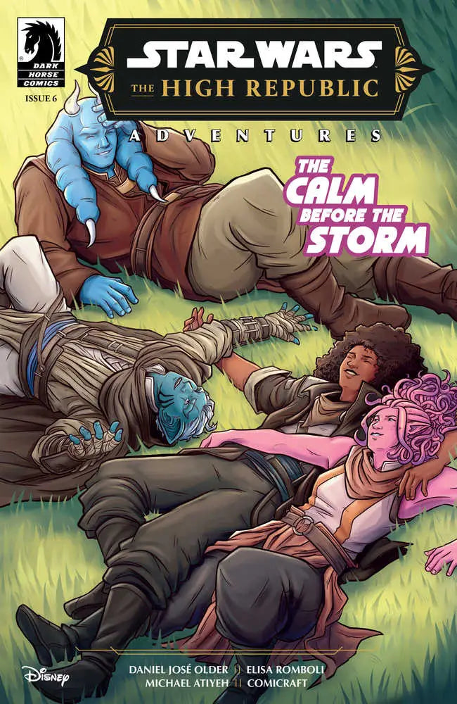 Star Wars High Republic Adventures Phase III #6 Cover B Rees comic with relaxed characters