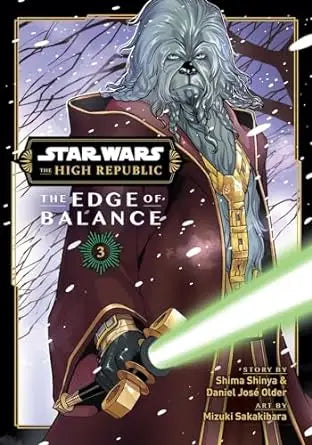 Star Wars High Republic comic book from the Edge of Balance series displayed in graphic novel volume 03