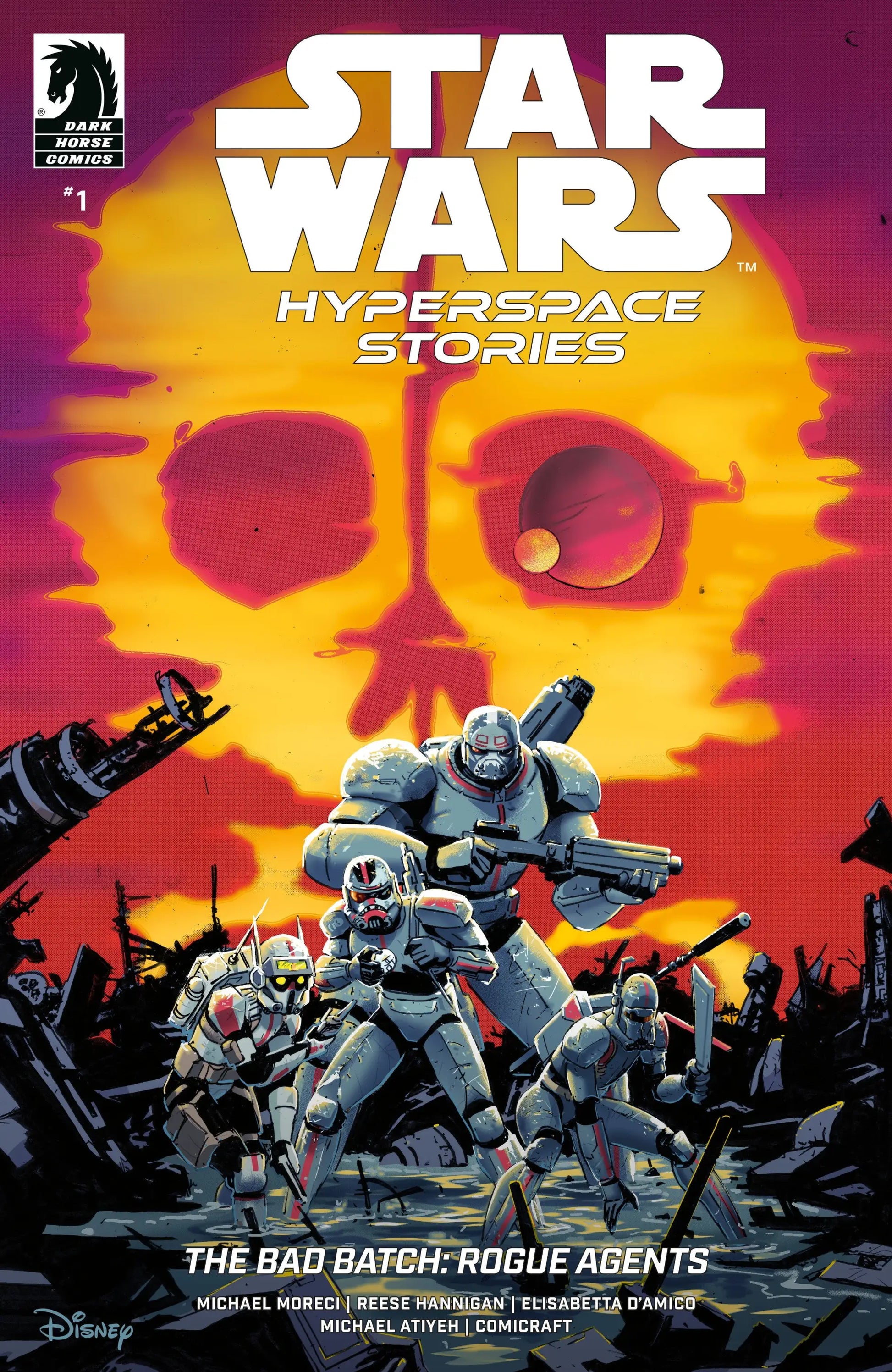 Star Wars: Hyperspace Stories: The Bad Batch Rogue Agents #1 (Variant Cover B) (Riley Rossmo) - Comic Book