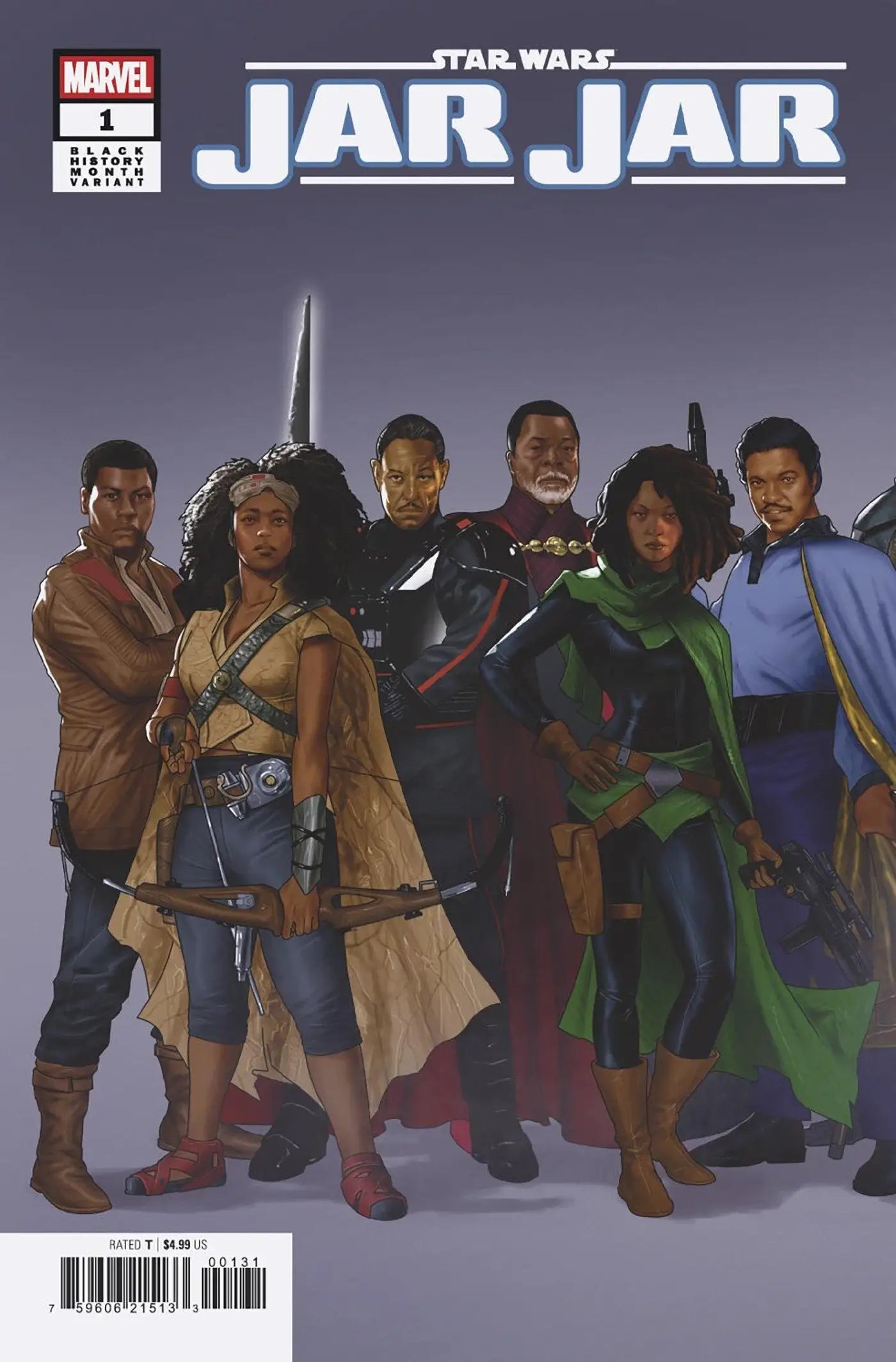 Star Wars: Jar Jar #1 Taurin Clarke 2 Part Black History Month Connecting Variant - Back Issues