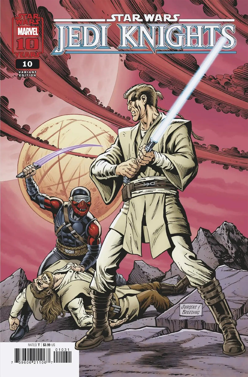 Star Wars: Jedi Knights #10 Dan Jurgens Classic Homage Variant - Comic Book