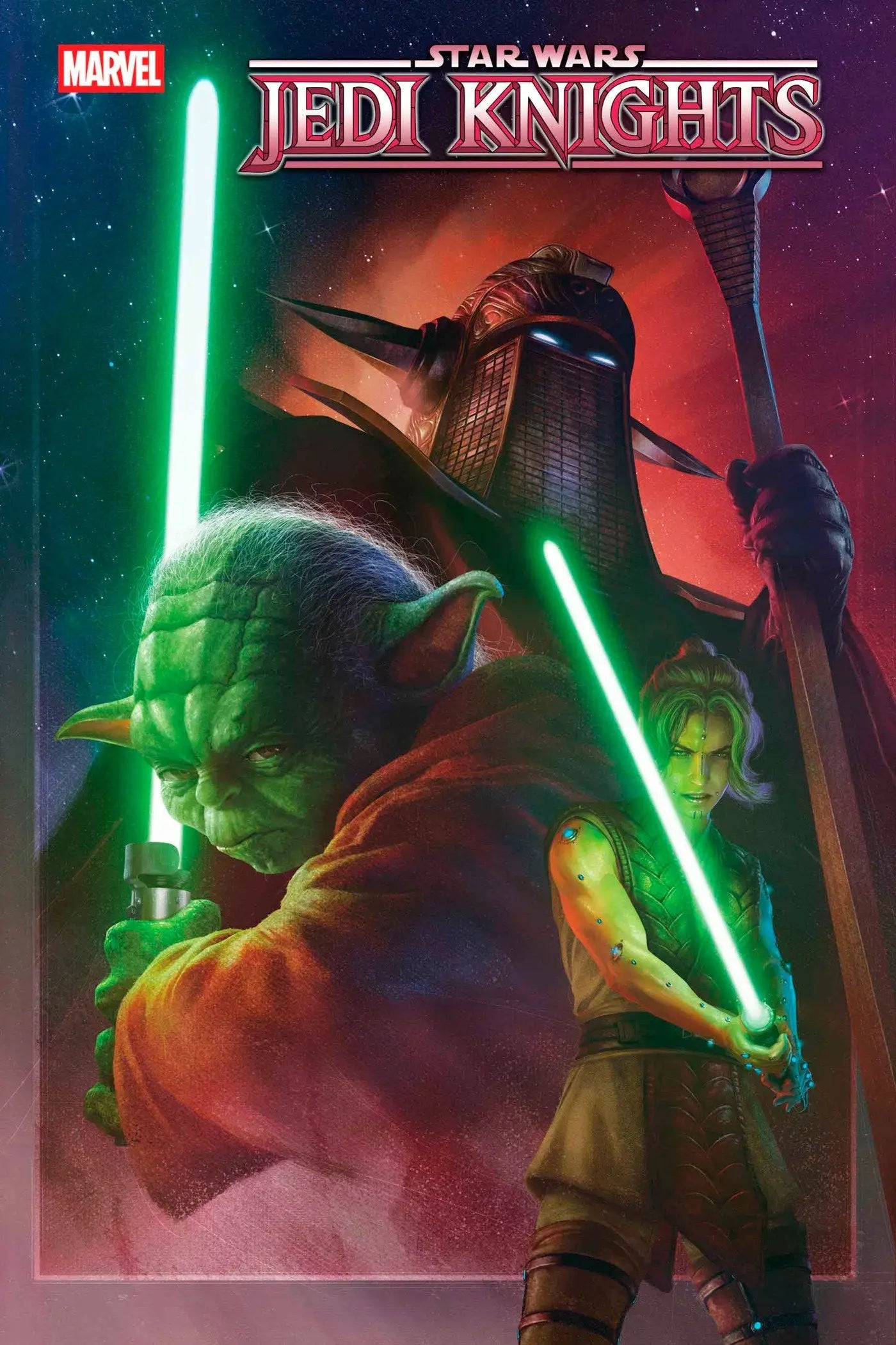 Star Wars Jedi Knights comic book cover from Star Wars Jedi series, issue #2