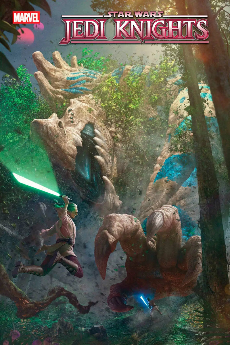 Star Wars Jedi Knights comic book cover featuring Jedi Knights from Star Wars Jedi series