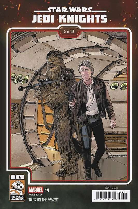 Star Wars Jedi Knights comic book featuring Chris Sprouse art for The Force Awakens anniversary