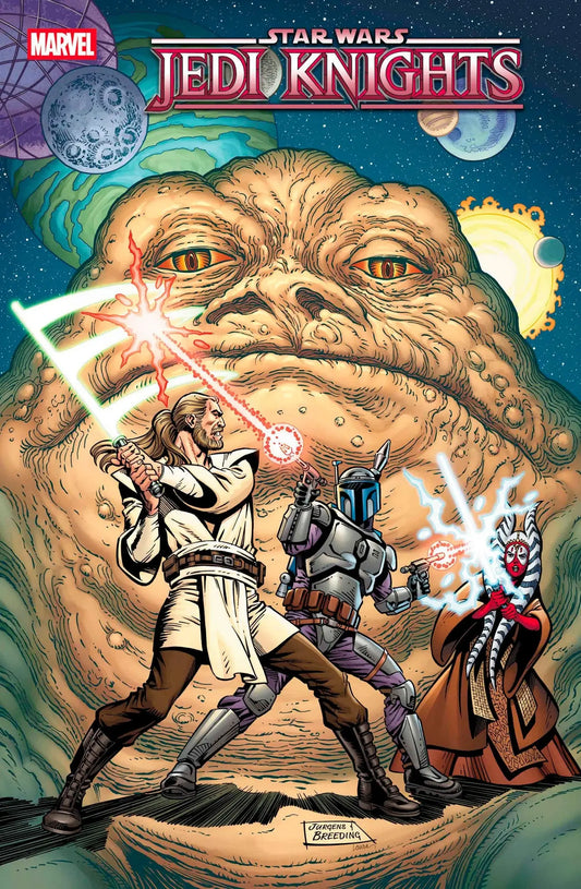 Star Wars Jedi Knights comic book cover featuring Dan Jurgens Classic Homage Variant