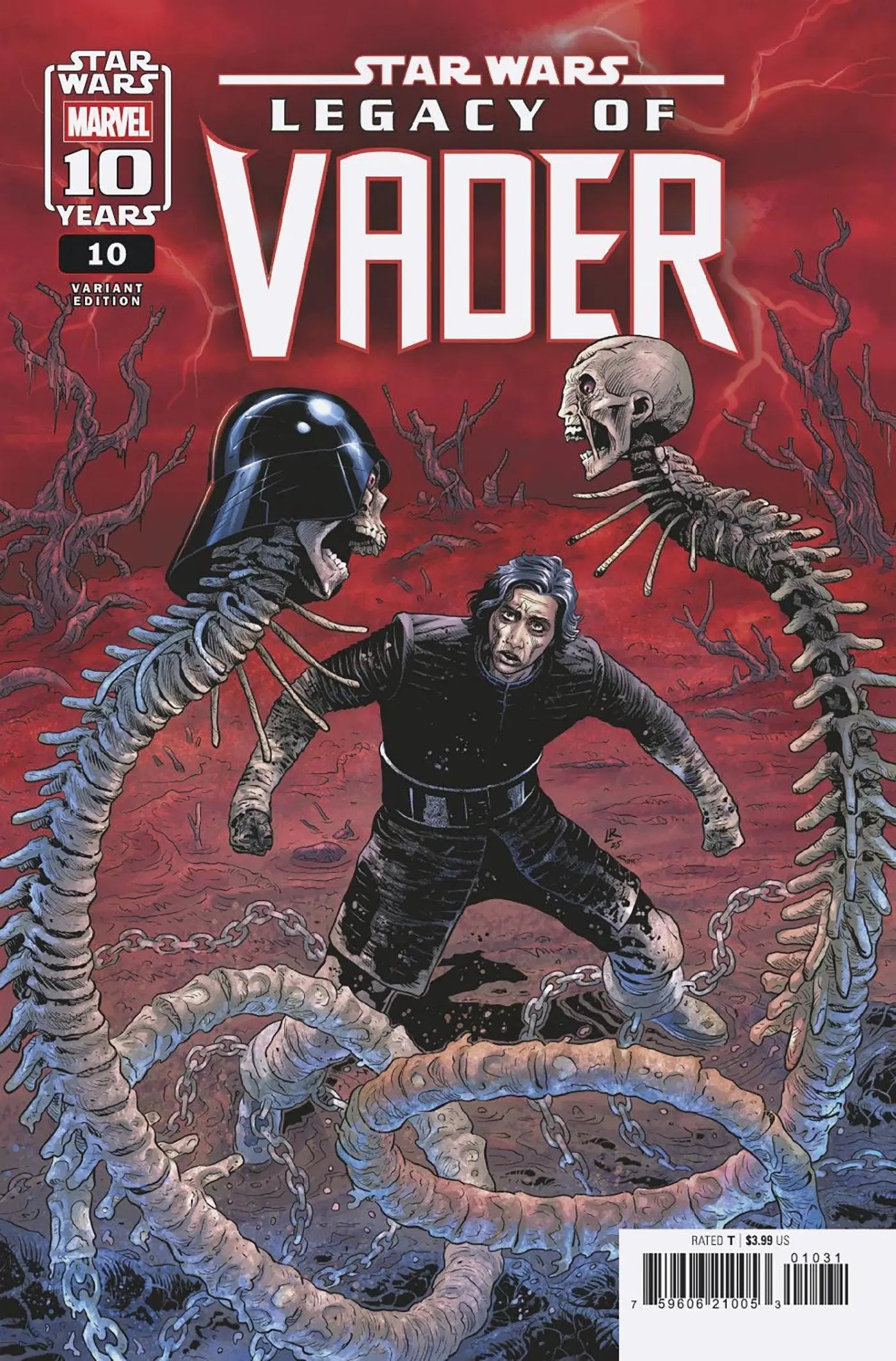 Star Wars: Legacy Of Vader #10 Luke Ross Variant - Comics