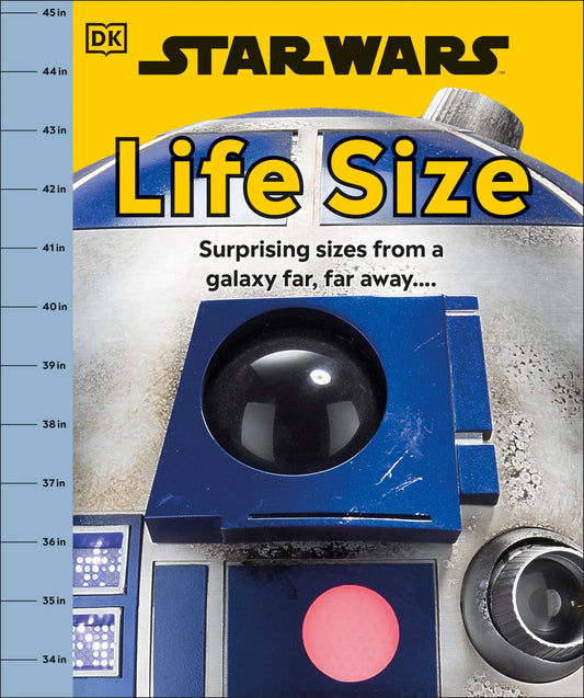 Star Wars Life Size book cover showing iconic Star Wars galaxy imagery