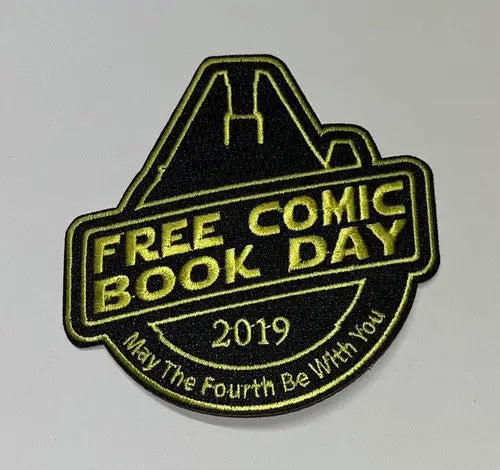 Star Wars Millennium Falcon FCBD Free Comic Book Day 2019 Embroidered Patch New - Entertainment Memorabilia