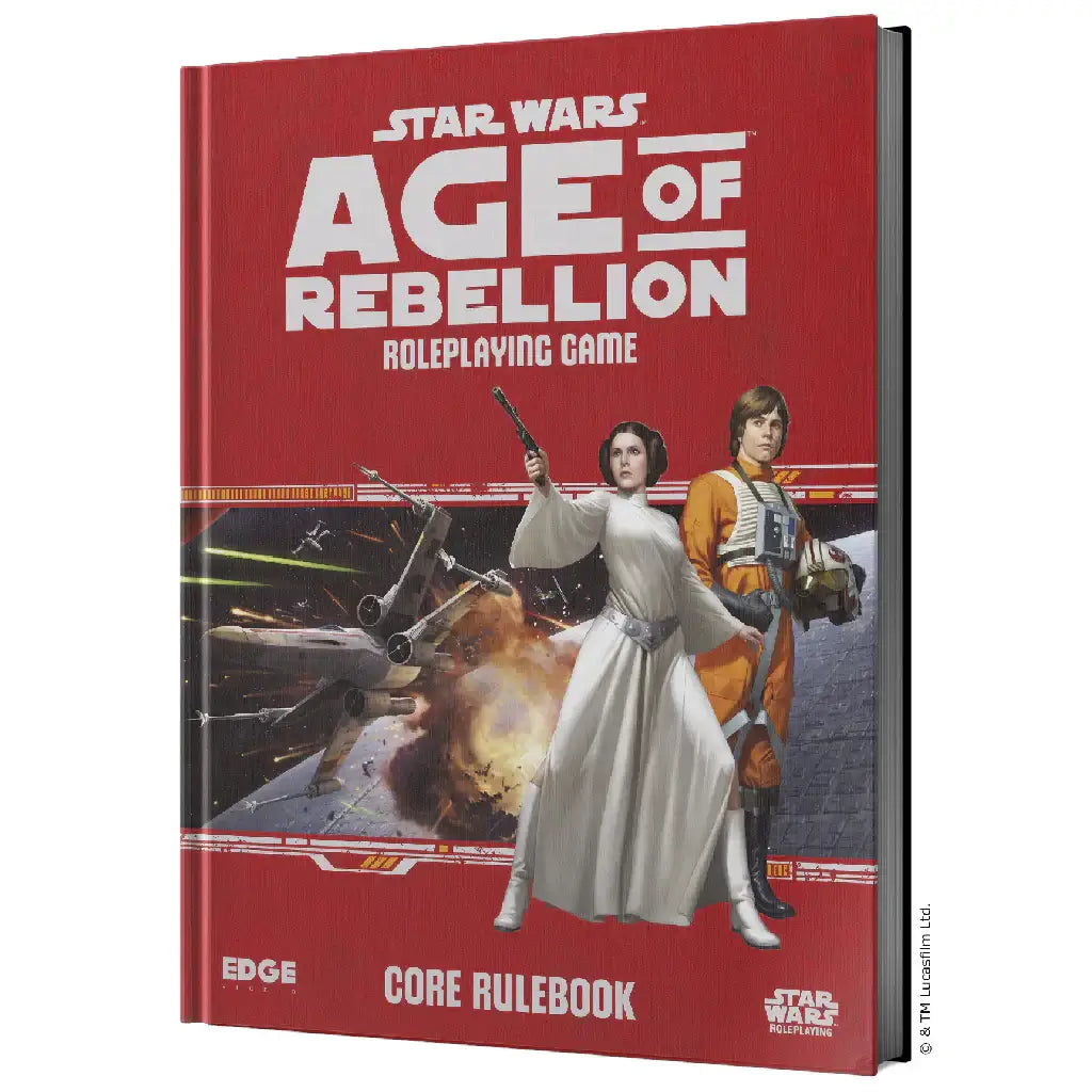Star Wars Roleplaying Game Age of Rebellion core rulebook for immersive Star Wars roleplaying experiences