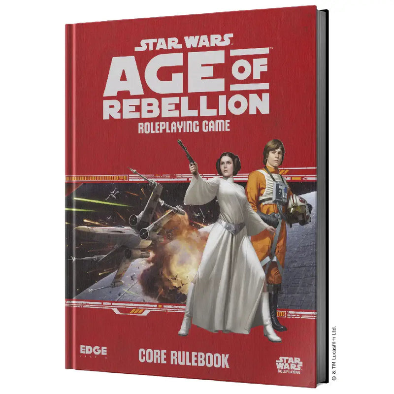 Star Wars Roleplaying Game Age of Rebellion core rulebook for immersive Star Wars roleplaying experiences