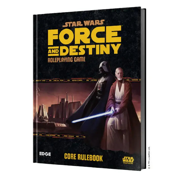 Star Wars Roleplaying Game core rulebook Force and Destiny for epic star wars roleplaying adventures