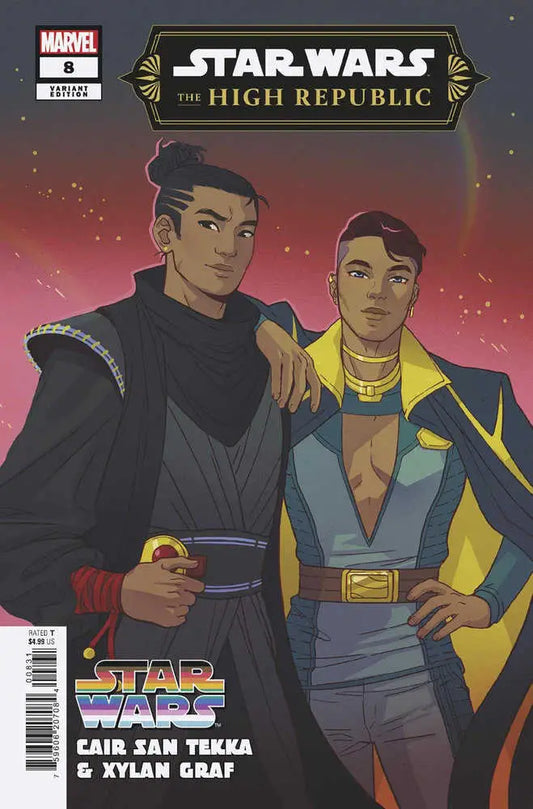 Star Wars: The High Republic #8 Paulina Ganucheau Pride Variant comic book cover art