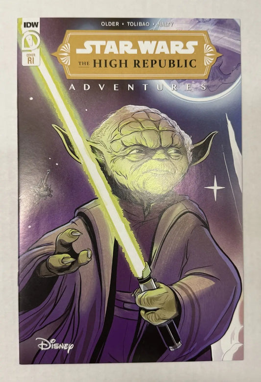 Star Wars: the High Republic Adventures #1 Cover Ri-Yael Nathan (IDW Publishing - Comic Book