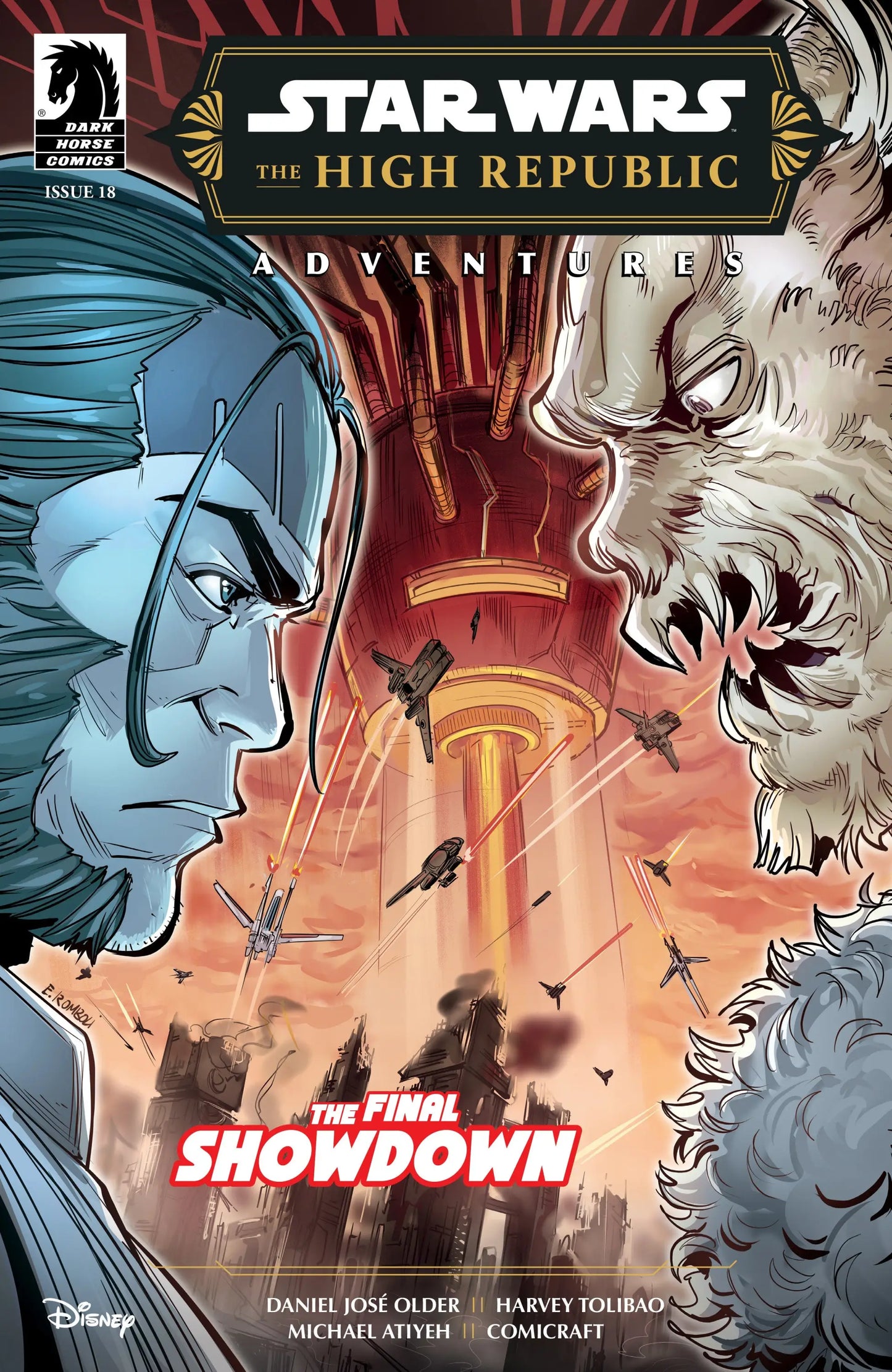 Star Wars High Republic Adventures comic book cover from Republic Adventures Phase III