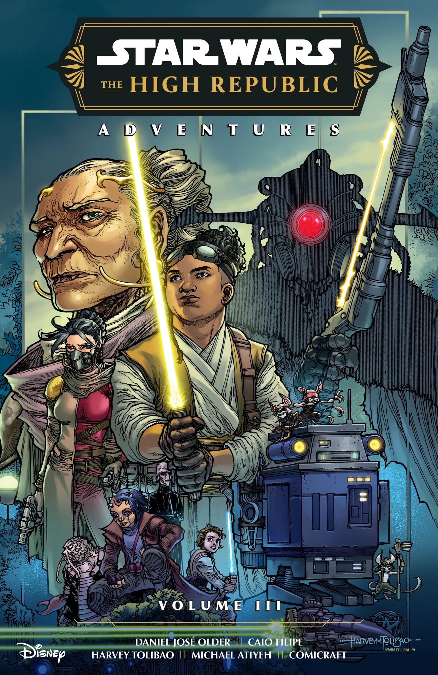 Star Wars The High Republic Adventures comic book cover lot volume 3