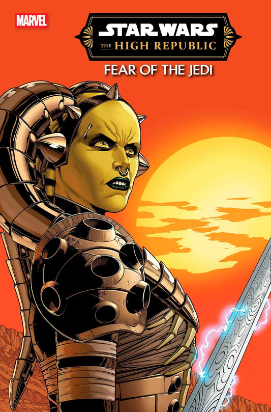 Star Wars High Republic Fear Of The Jedi comic book cover by Ramon Rosanas