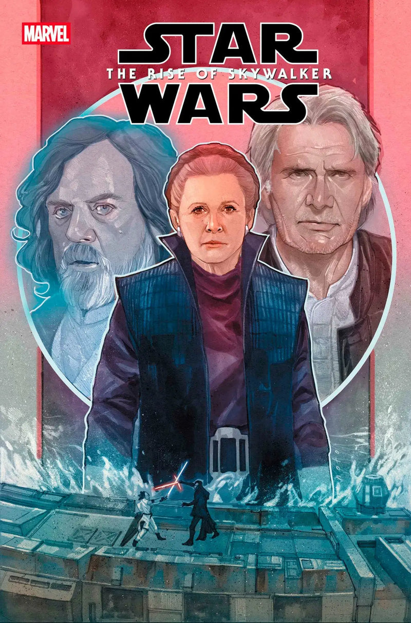 Star Wars Skywalker Adaptation comic book cover featuring Kylo Ren and characters