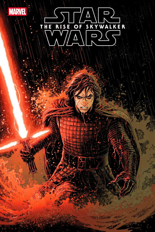 Star Wars comic book cover featuring Luke Ross Variant art from Star Wars The Rise Of Skywalker Adaptation #4