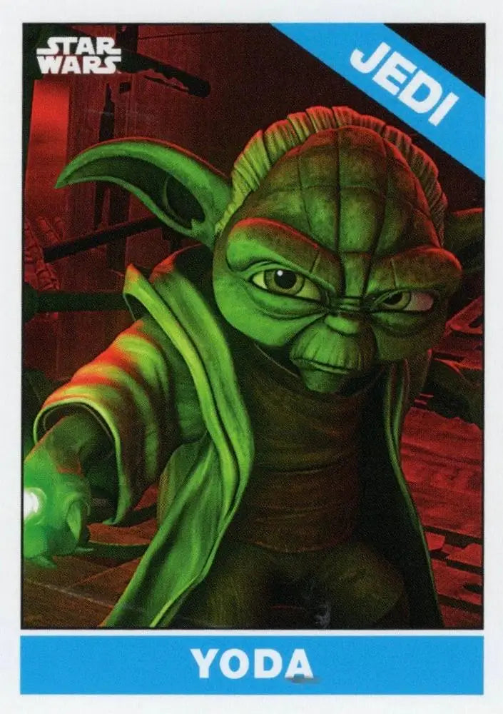 Star Wars Throwback Thursday 2023 Card #107 Yoda 1966 Topps Baseball - Star Wars Card Single