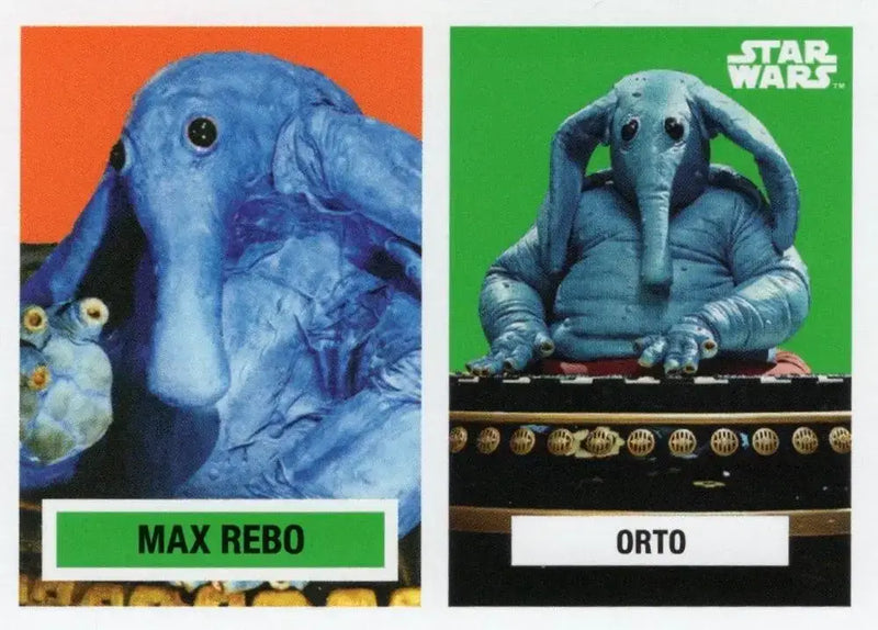 Star Wars Throwback Thursday 2023 Card #118 Max Rebo 1957 Topps Football - Football Card Single