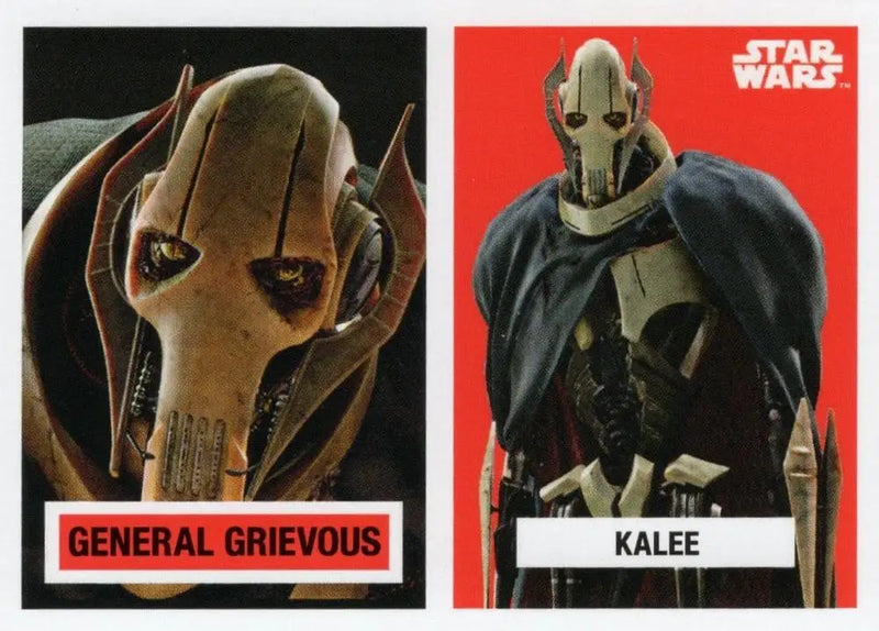 Star Wars Throwback Thursday 2023 Card #119 General Grievous 1957 Topps Football - Non-Sport Single