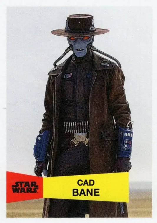 Star Wars Throwback Thursday 2023 Card #123 Cad Bane 1957-58 Topps Basketball - Basketball Card Single