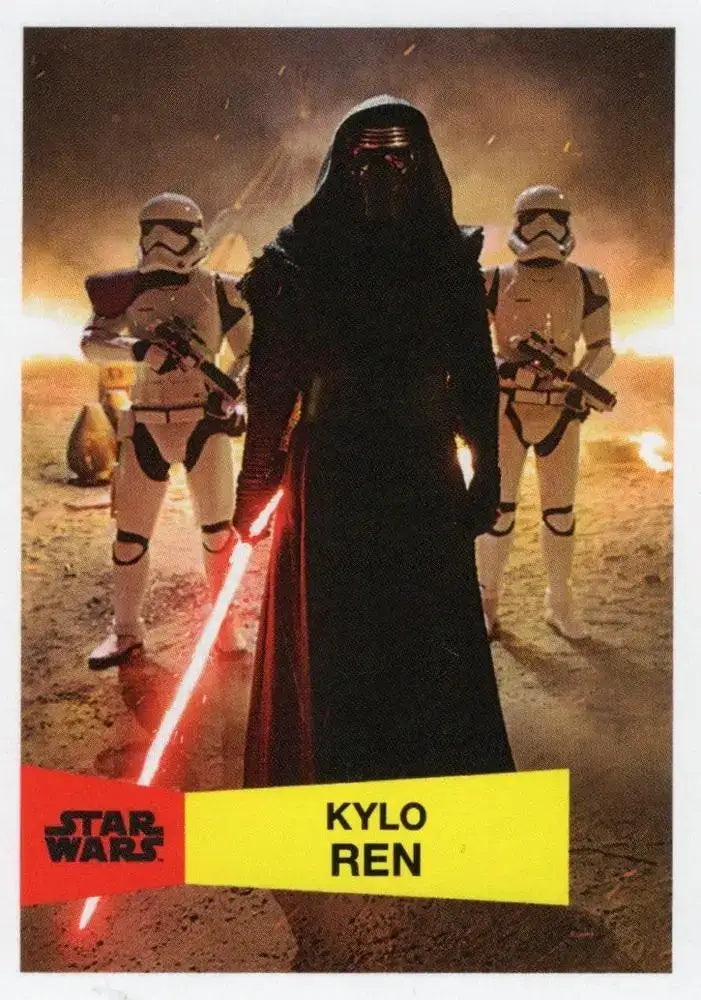Star Wars Throwback Thursday 2023 Card #124 Kylo Ren 1957-58 Topps Basketball - Non-Sports Card Single