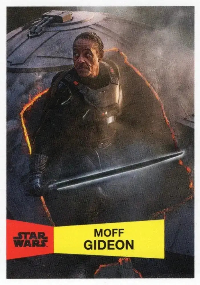 Star Wars Throwback Thursday 2023 Card #129 Moff Gideon 1957-58 Topps Basketball - Basketball Card Single