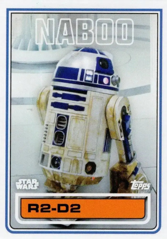 Star Wars Throwback Thursday 2023 Card #139 R2-D2 1983 Topps Football - Non-Sports Card Single