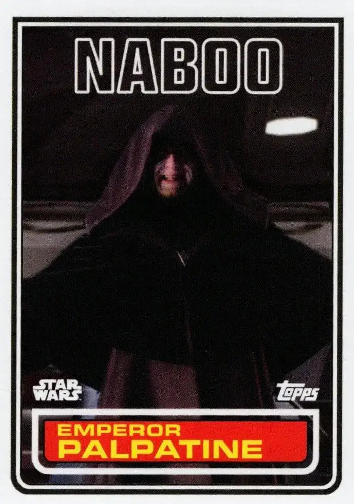 Star Wars Throwback Thursday 2023 Card #141 Emperor Palpatine 1983 Topps Football - Non-Sports Card Single