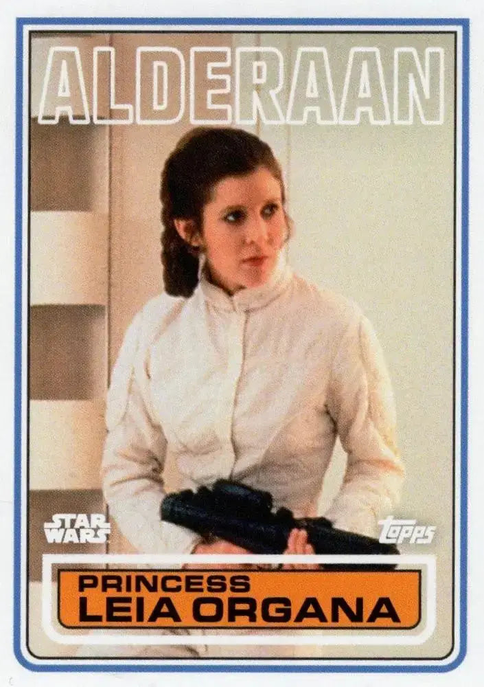 Star Wars Throwback Thursday 2023 Card #142 Princess Leia Organa 1983 Topps Football - Non-Sports Card Single