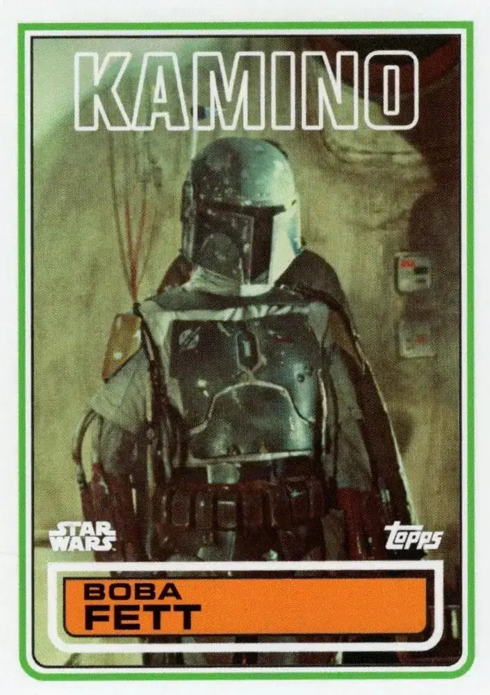 Star Wars Throwback Thursday 2023 Card #143 Boba Fett 1983 Topps Football - Non-Sports Card Single
