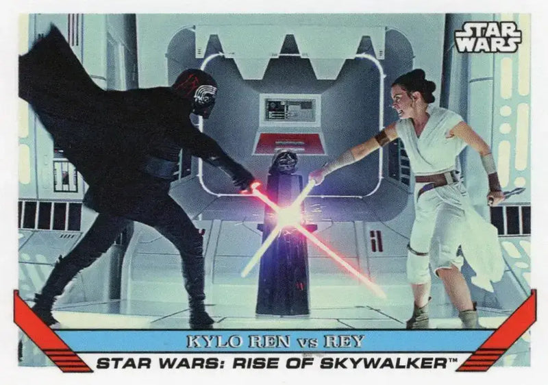 Star Wars Throwback Thursday 2023 Card #83 Kylo Ren vs Rey - Non-Sports Card Single