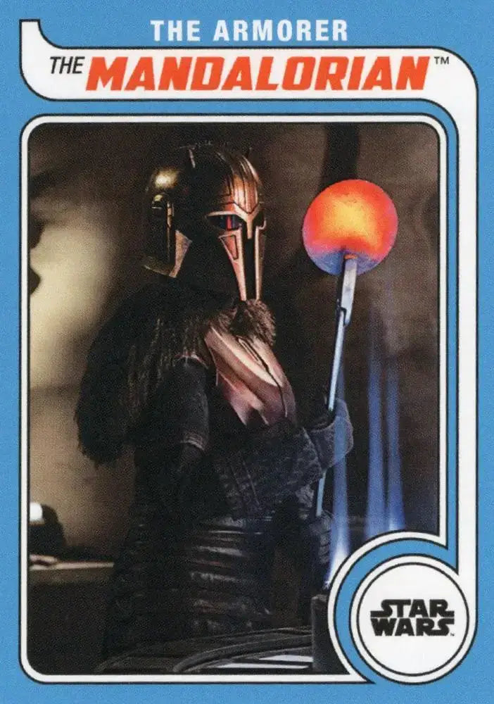 Star Wars Throwback Thursday 2023 Card #87 The Armorer 1979-80 Topps Hockey - Hockey Card Single