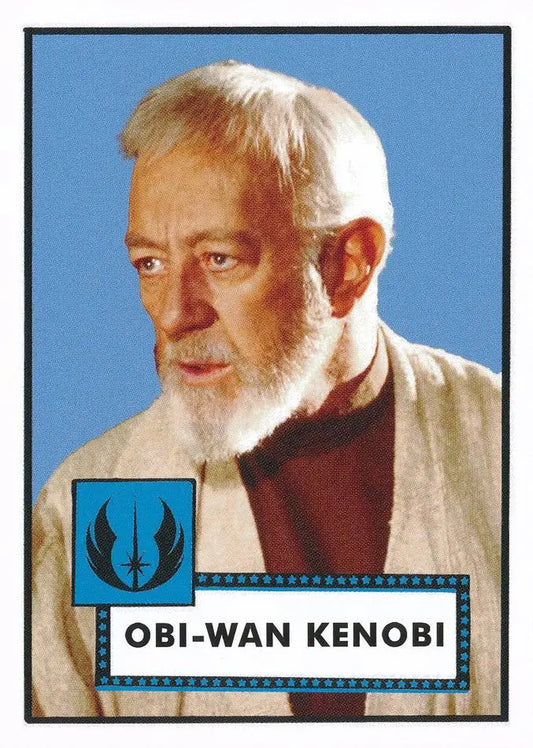 Star Wars Throwback Thursday 2023 Card #9 Obi-Wan Kenobi 1952 Baseball - Star Wars Card Single