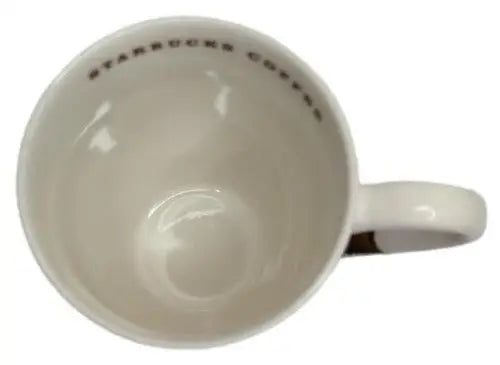 Starbucks Coffee Mug Cup Pottery 10oz 2008 Multi-color - General Merchandise
