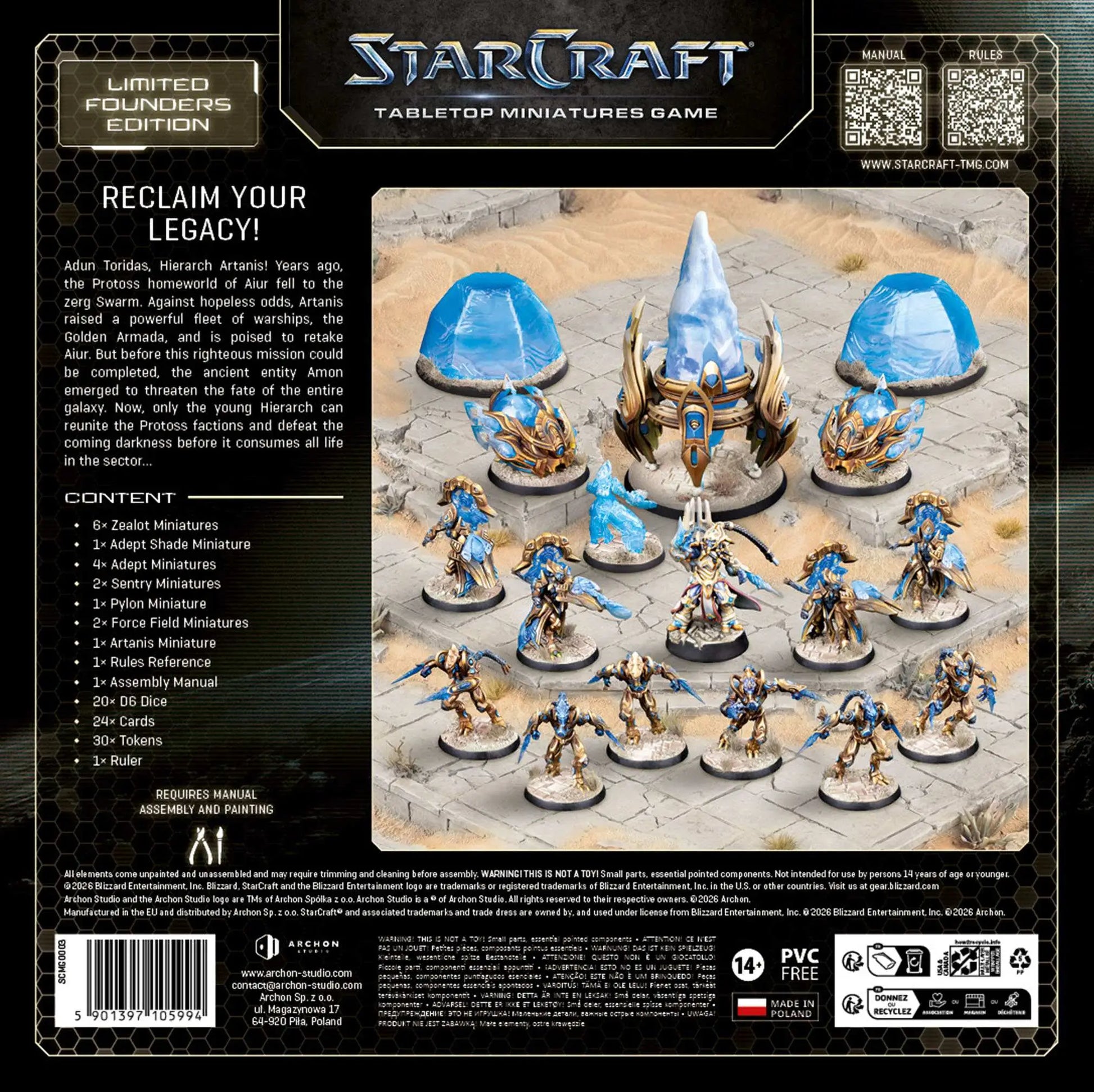 Starcraft Tabletop Miniatures Game: Protoss Starter Set - Founder’s Edition - Other