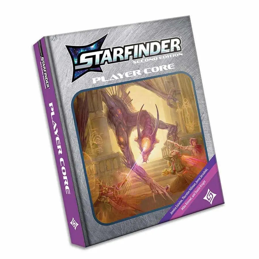 Starfinder 2nd Edition Player Core rulebook with fantasy creature on cover