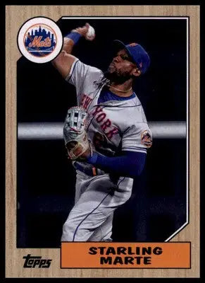 Starling Marte 2022 Topps Archives #209 New York Mets - Baseball Card Single