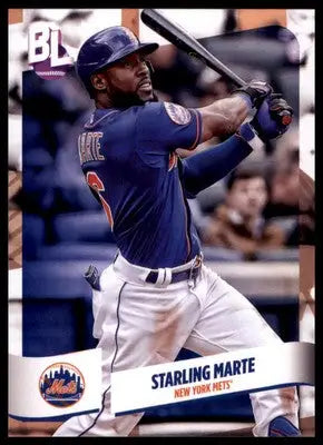 Starling Marte 2024 Topps Big League #132 New York Mets - Baseball Card Single