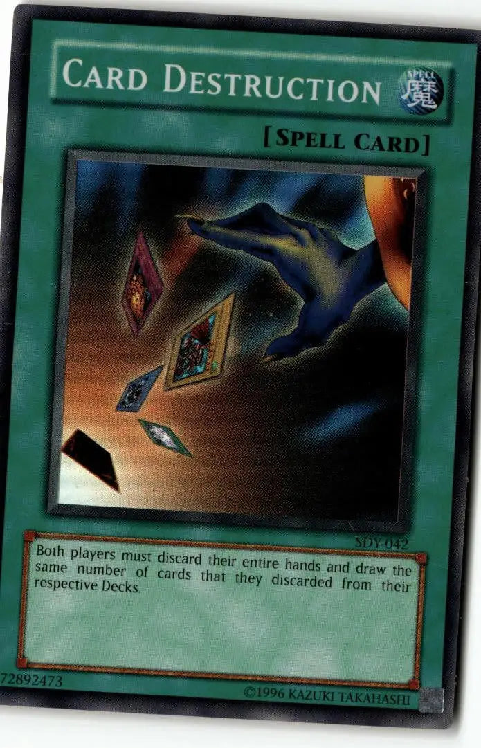 Starter Deck: Yugi #SDY-042 Card Destruction - Yu-Gi-Oh! Card Single