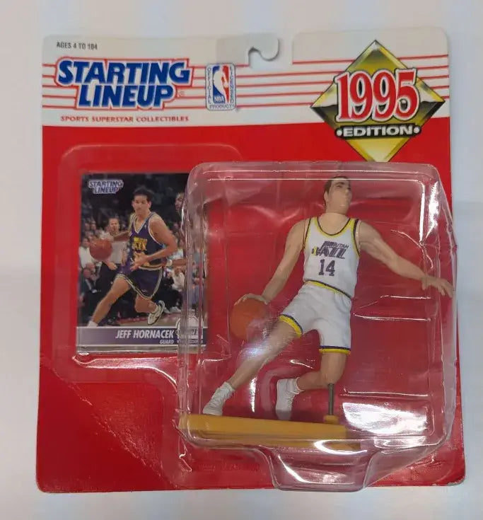 Starting Lineup 1995 Edition Jeff Hornacek Toy Figure - Action Figure & Toy