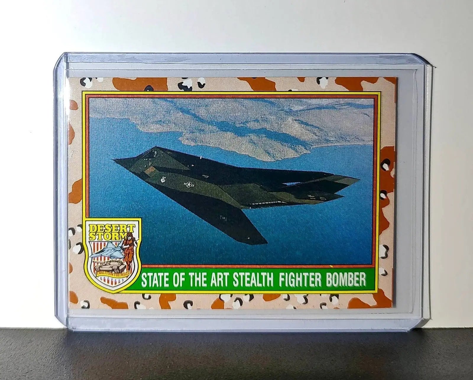 State of the Art Stealth 1991 Topps Desert Storm #20 Card