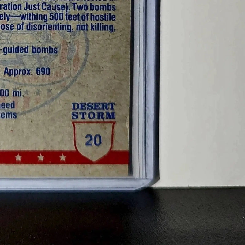 State of the Art Stealth 1991 Topps Desert Storm #20 Card