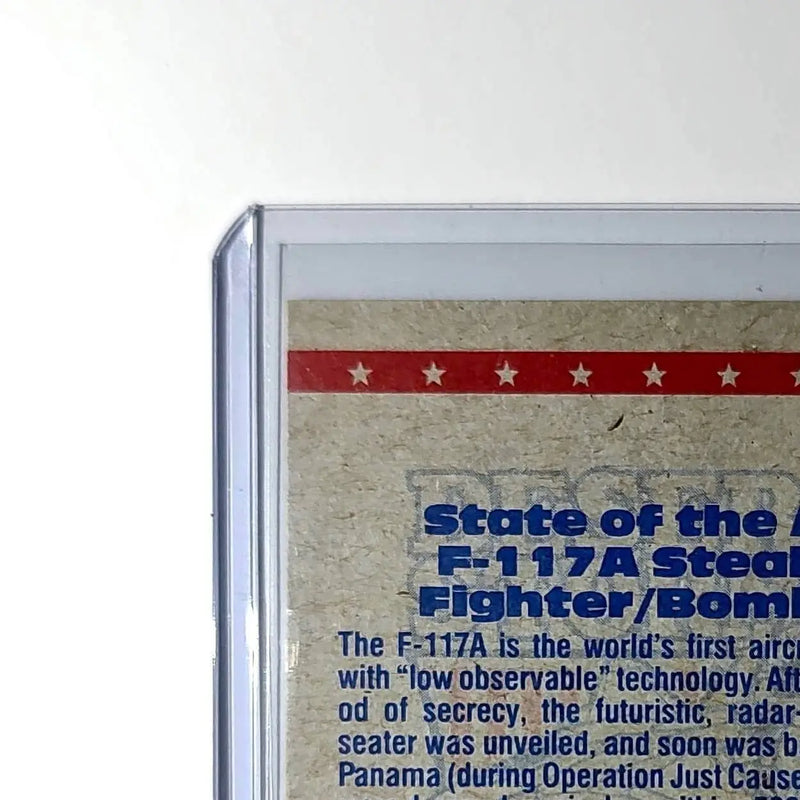 State of the Art Stealth 1991 Topps Desert Storm #20 Card