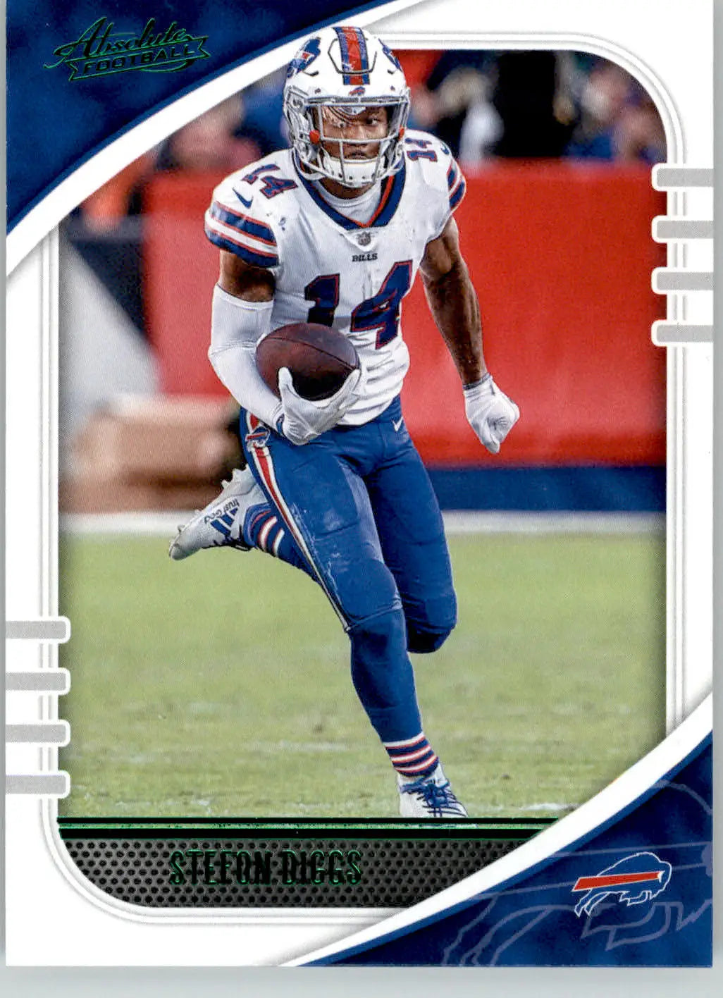 Stefon Diggs - 2020 Panini Absolute - #66 - Green Football - Football Card Single