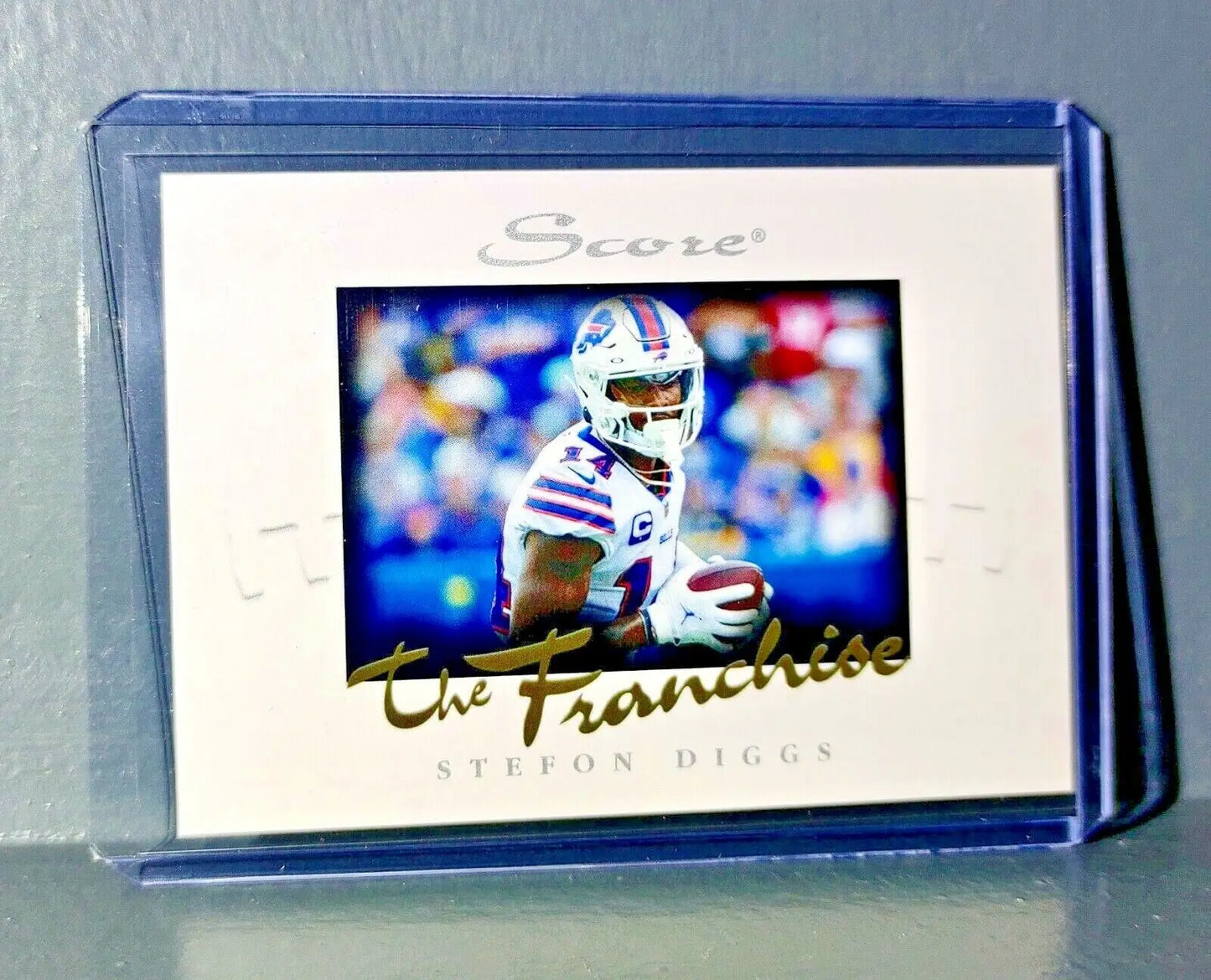 Stefon Diggs 2021 Panini NFL Score The Franchise #4 Card 1/1966 - Football Card Single